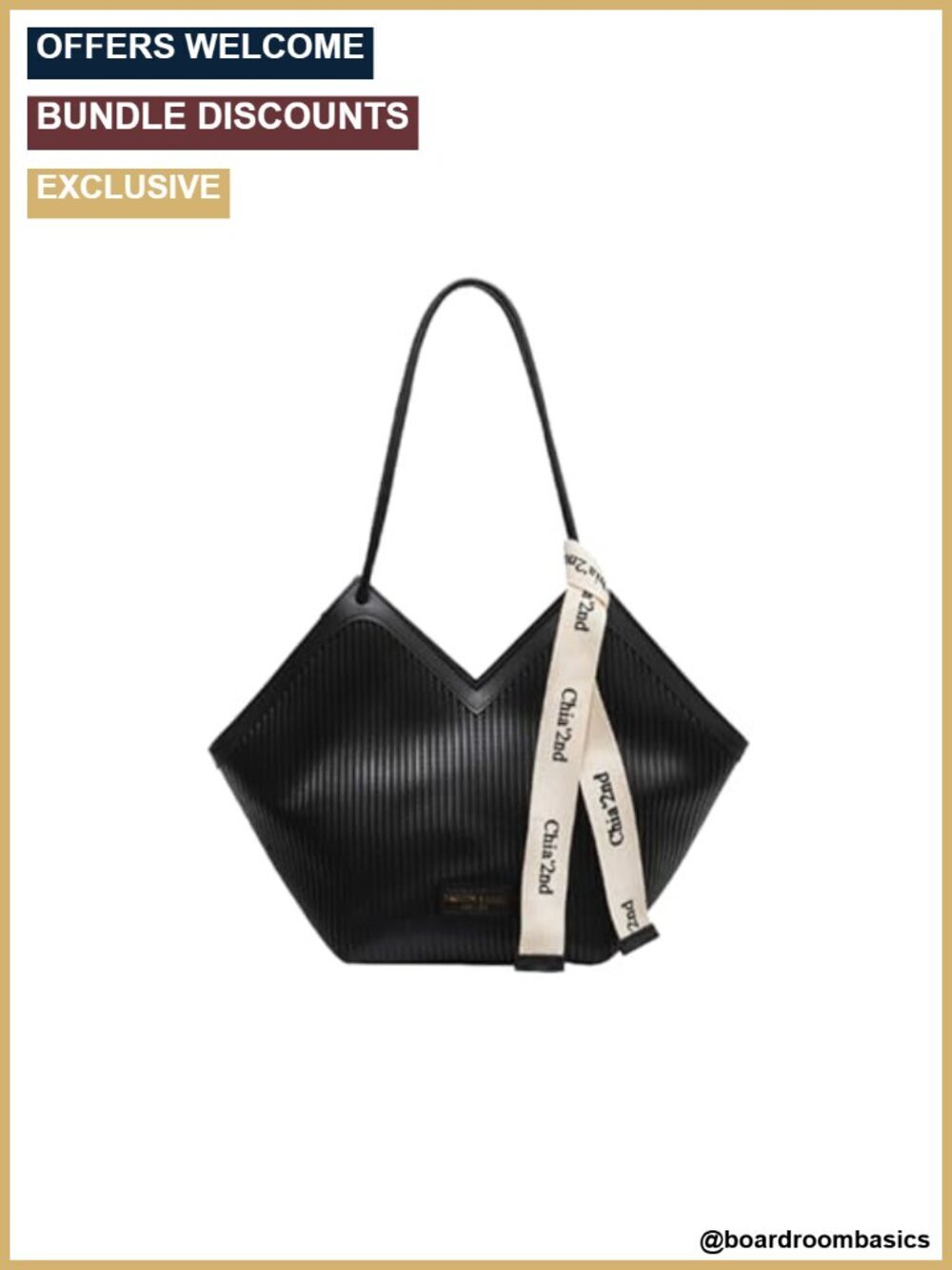PU Leather Large Tote Hobo Bag with Top Handle